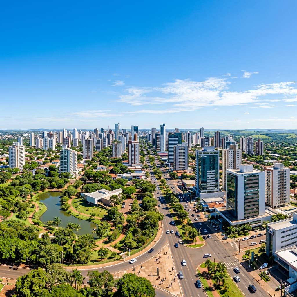 Campo Grande Skyline Dia