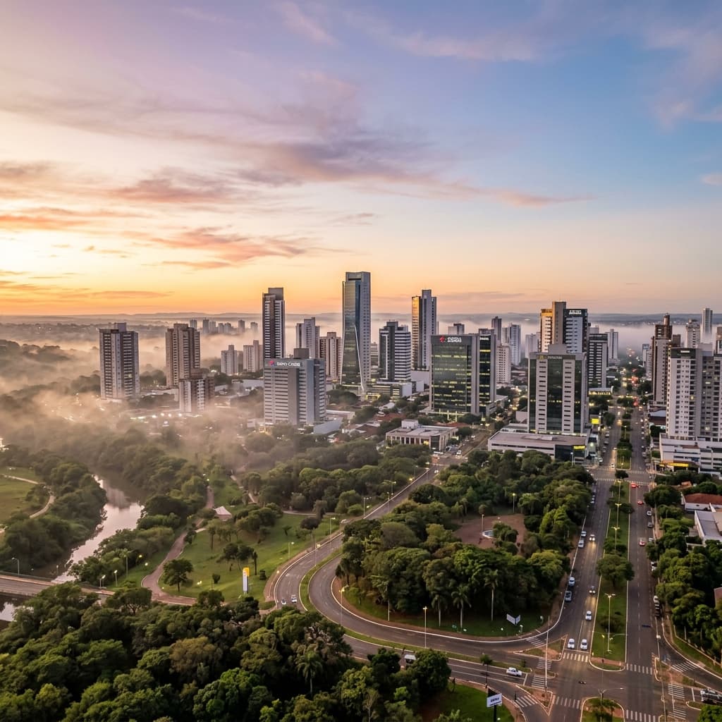 Campo Grande Skyline Manhã